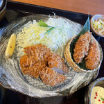 かつアンドかつ - ヒレカツと広島の牡蠣フライ