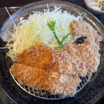 かつアンドかつ - ヒレカツ80g&茄子とカボチャ