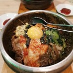 サムギョプサルと韓国料理 TUTUMU38 - 石焼ビビンバ♪
