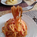 ラ･パラッツィーナ - 少し太めなスパゲッティ