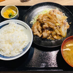 Yarou Meshi - 「しょうが焼定食 並」748円税込み♫