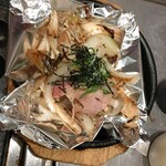 蛸のつぼ - キノコバター炒め