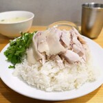 東京カオマンガイ - カオマンガイ パクチー有大 肉ダブル