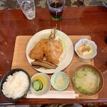 らちゃんた - アジフライ定食