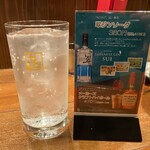 やきとり大吉 - 翠ジンソーダ￥380