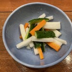 やきとり大吉 - 甘酢ピクルス￥250