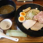 Menya Haruka - 豪華盛り鯖醤油乃つけ麺(1,000円＋330円)