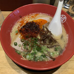 豚骨らーめん 福の軒 - 辛々ラーメン　¥630