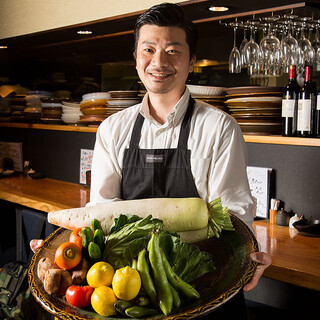 素材一つ一つ！生産者の顔が見えるお店作りをしております！