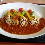 あかぎ庵 - 野菜カレー980円