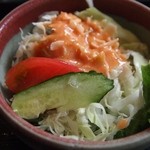 喜多呂 - セットのサラダ