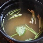 喜多呂 - セットのお味噌汁