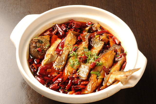 逸品火锅 - まながつおのマ-ラ-煮込み--麻辣钵钵鲳鱼