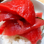 海玄 - 選べる贅沢２種丼の、やま幸のまぐろのおまかせ丼