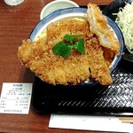 かつ丼 わか葉 - かつ玉丼　大