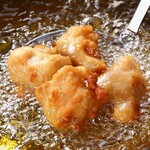 Fried chicken thighs