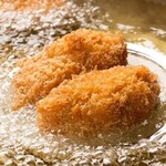 Fried oysters/deep-fried anko