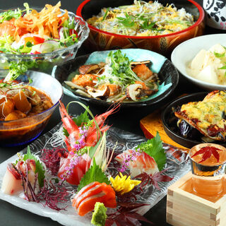 Perfect for parties, entertaining, and dates! A variety of courses with all-you-can-drink starting from 3,500 yen!