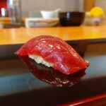 小判寿司 - 鮪　漬け（岩手県三陸産　追加）