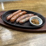 Assortment of 4 types of Cow tongue sausage