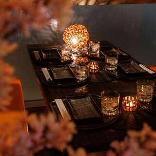 和の趣を感じる個室が魅力