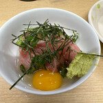 正宗屋 - まぐろ切り落とし ¥380