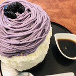 こひる庵 - ★むらさきの芋★ くろみつ&みたらし別添え