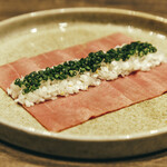 Tongue sashimi with green onion salt *Limited quantity