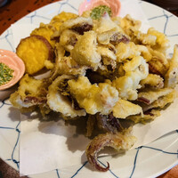 河太郎 中洲本店 - いか天ぷら