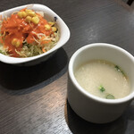 さくらパレス - Ｄセット：サラダ・スープ