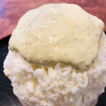 こひる庵 - ★ピスタチ桜★味見氷