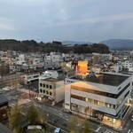 清流山水花 あゆの里 - 部屋から被災跡を望む