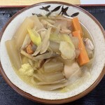 晴屋製麺所 - しっぽくうどん(小)¥620