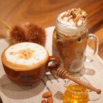 BB SHEEP COFFEE - マロンラテ＆ハニーアーモンドカプチーノ（季節限定）