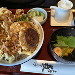 えびな 上野藪そば - 天丼