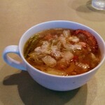 Ambrosia  - 熱々でたっぷり野菜のスープ