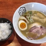 鶏そば もり田 - ●鶏そば・味玉950円（税込み）