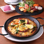 Weekday lunch only [Vegetable and cheese paella]