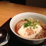 勢揃坂 蕎 ぎん清 - 冷やかけとろろそば（2013.6.24）