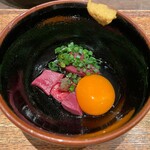 鳥茂 - 牛4点刺し盛り