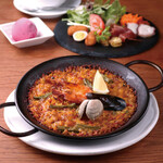 Weekday lunch only [Seafood paella]