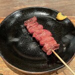 鳥茂 - 豚ハツ(塩)