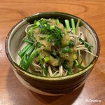 千陽 - 幸神目抜と秋田三関産の根付の芹の鍋