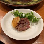 千陽 - 十和田産 短角牛の炭火焼