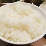 キッチン ブルー グローブ - ご飯大盛りのアップ