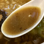 麺処 くろ川 - つけ麺のスープ