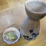 麺処 くろ川 - つけ麺のスープ割り