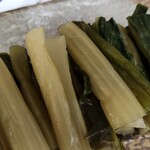 レストランジュネス - 高菜の漬物最強