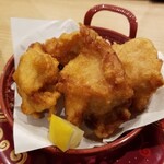 回転寿し トリトン - 北海道ザンギ。