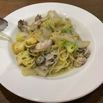 Kitchen fumi - 牡蠣のスパゲッティ（1480円）
